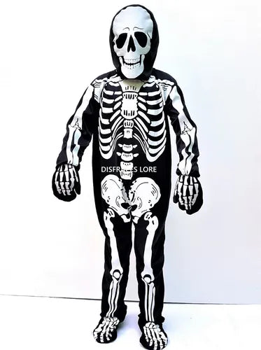 Disfraz calavera niño