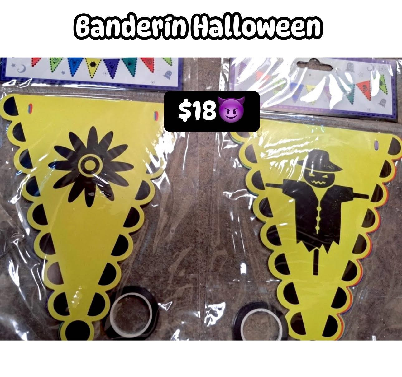 Banderín Halloween