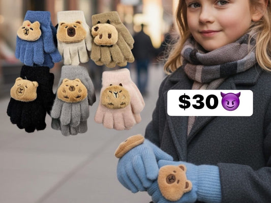 Guante labubu Stich capibara