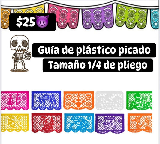 Guía plástico picado 1/4