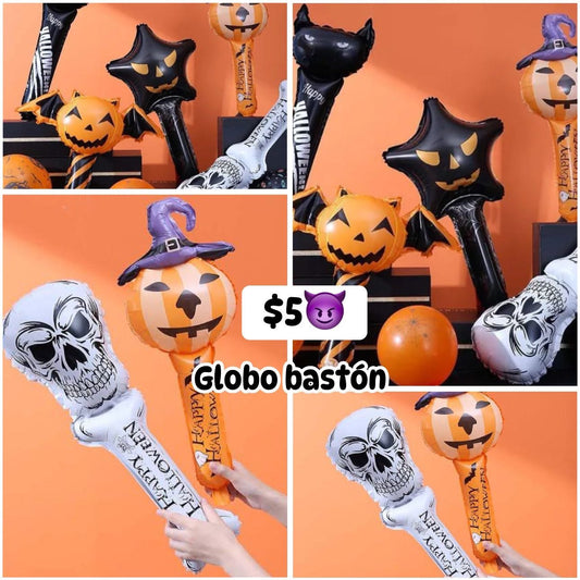 Globo bastón Halloween
