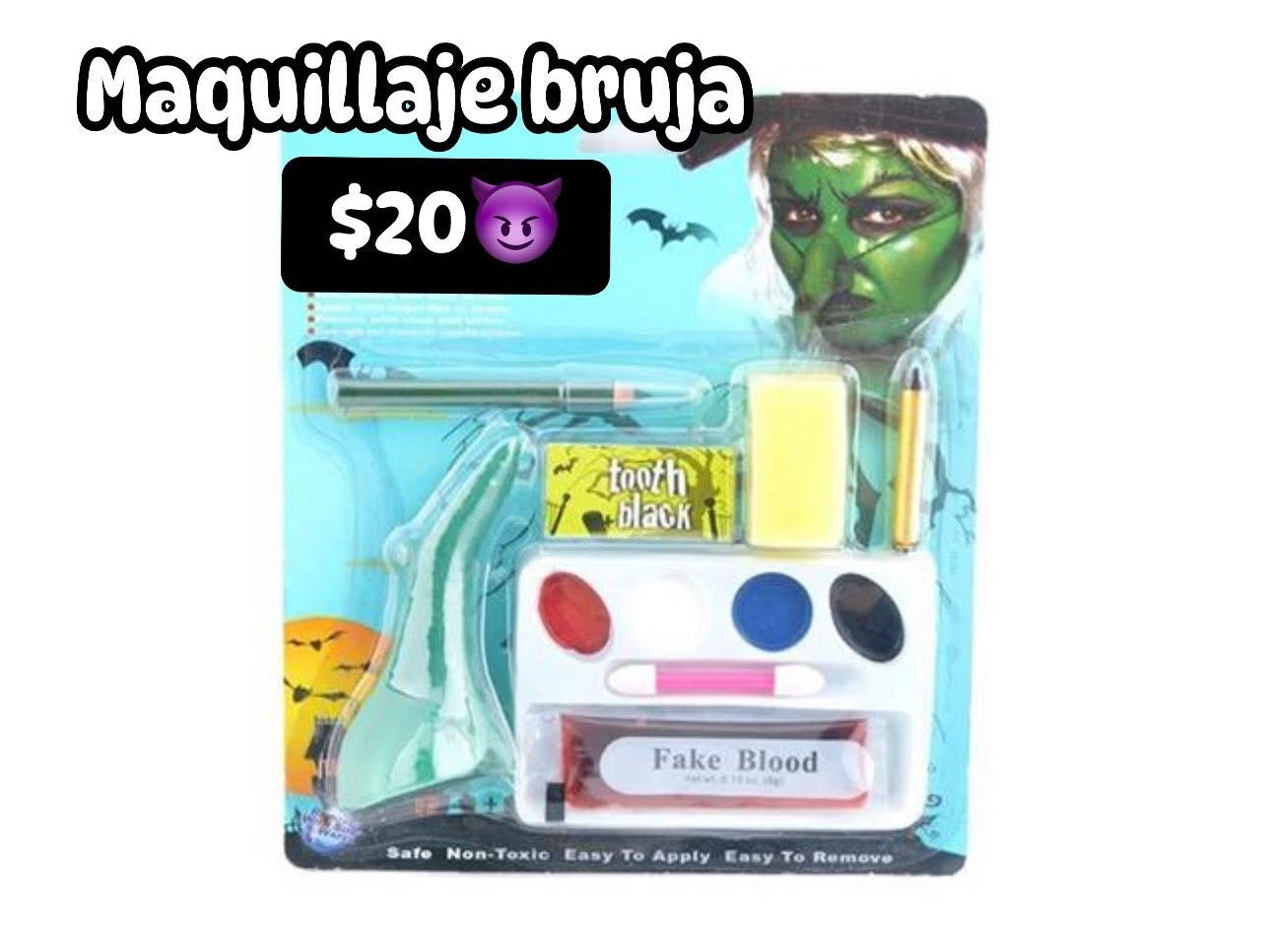 Maquillaje bruja