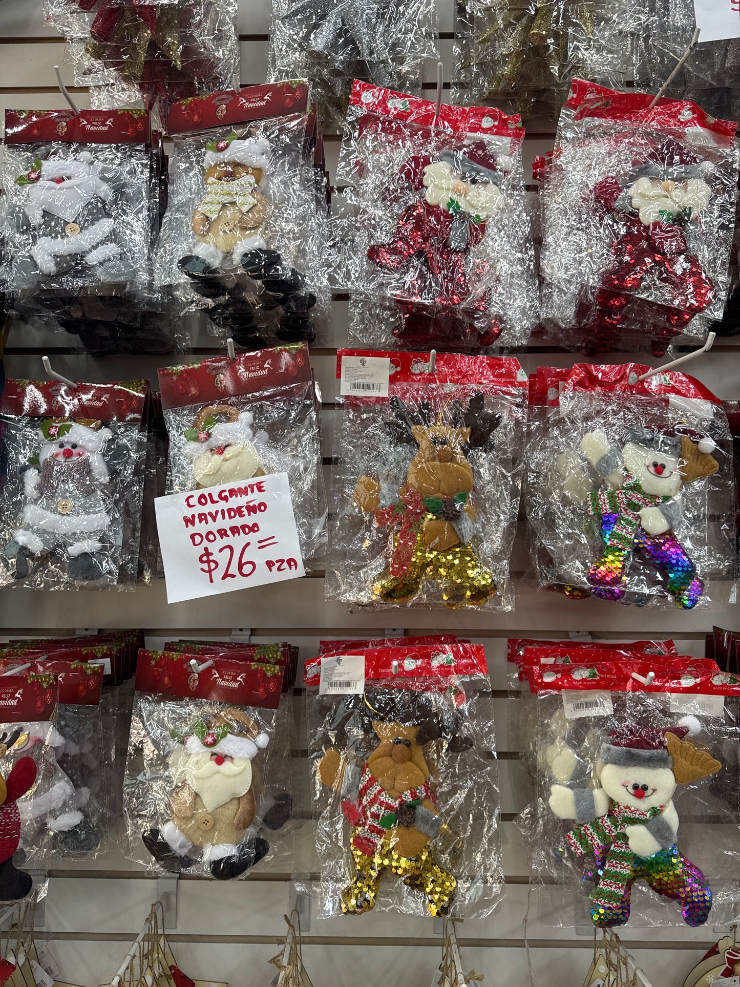 Colgante adorno navideño