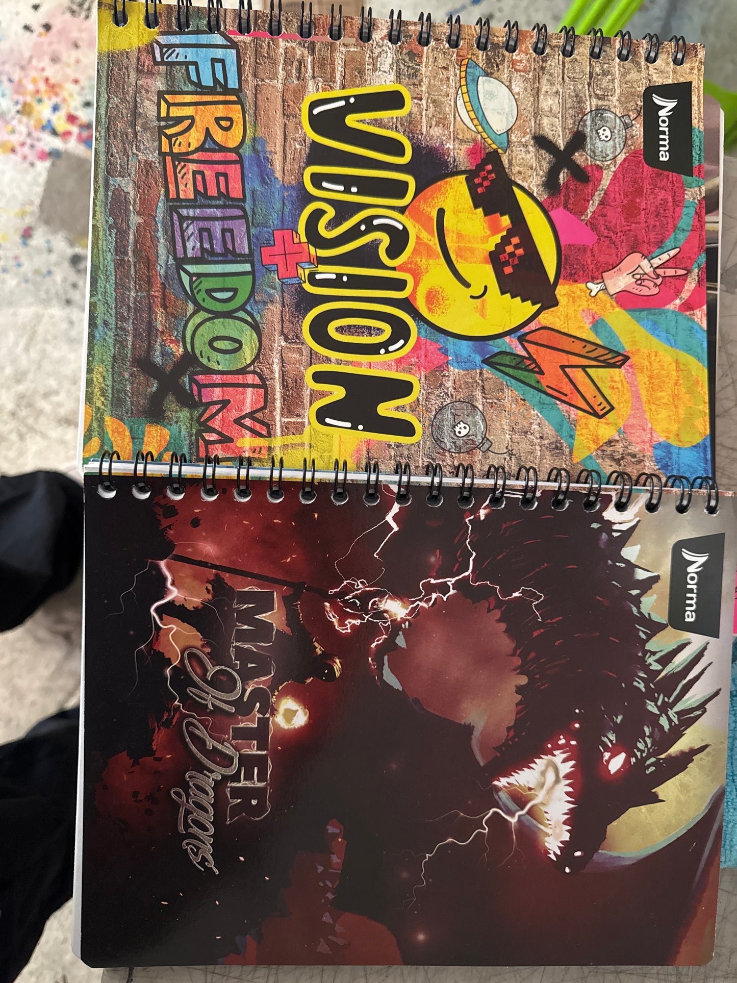 LIBRETA NORMA DOBLE ESPIRAL CUADRO CHICO