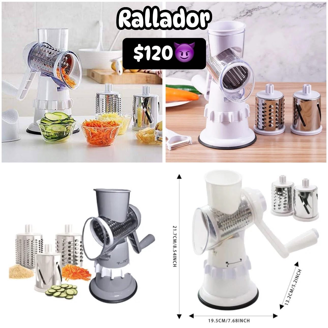Rallador multiusos