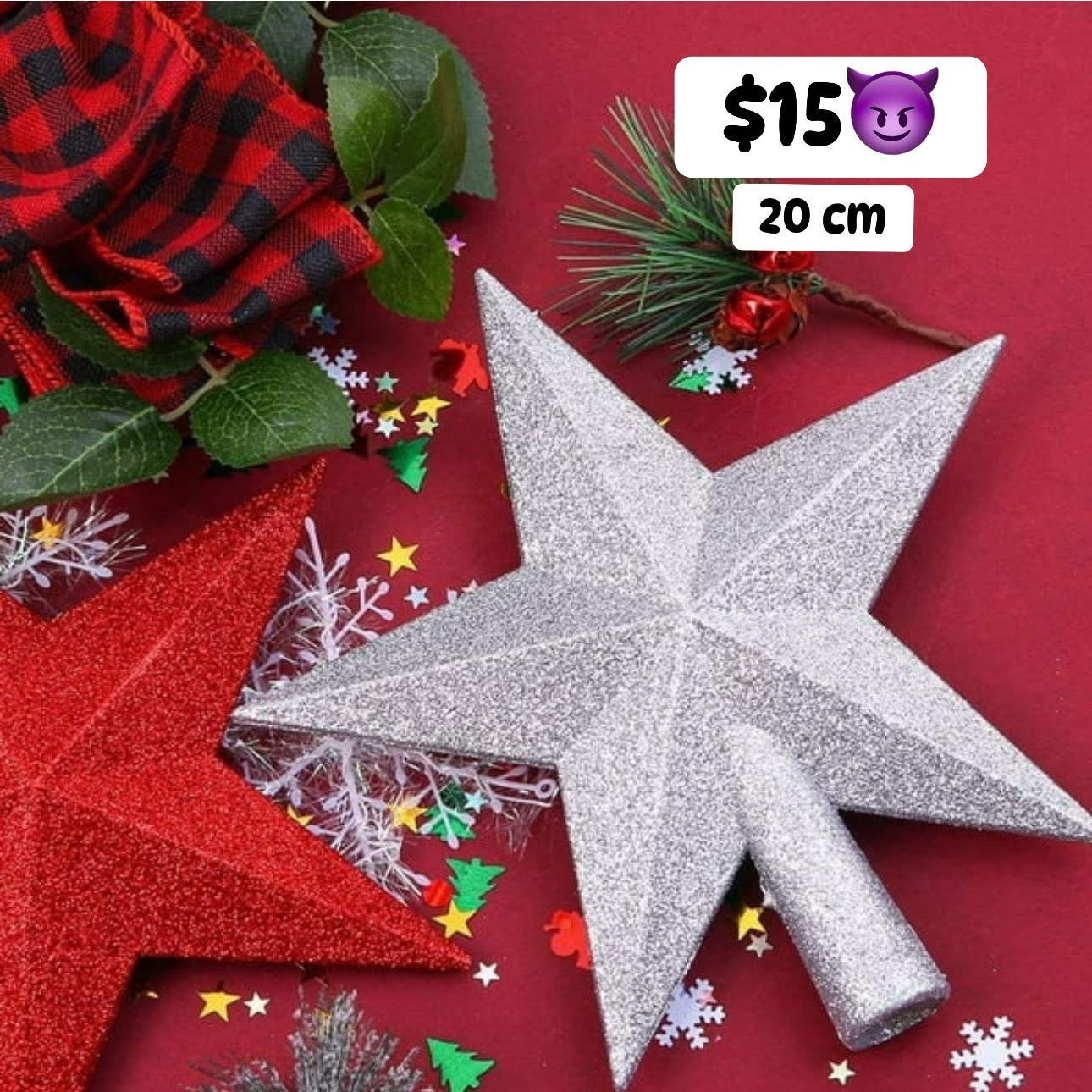 Estrella arbol 20 cm