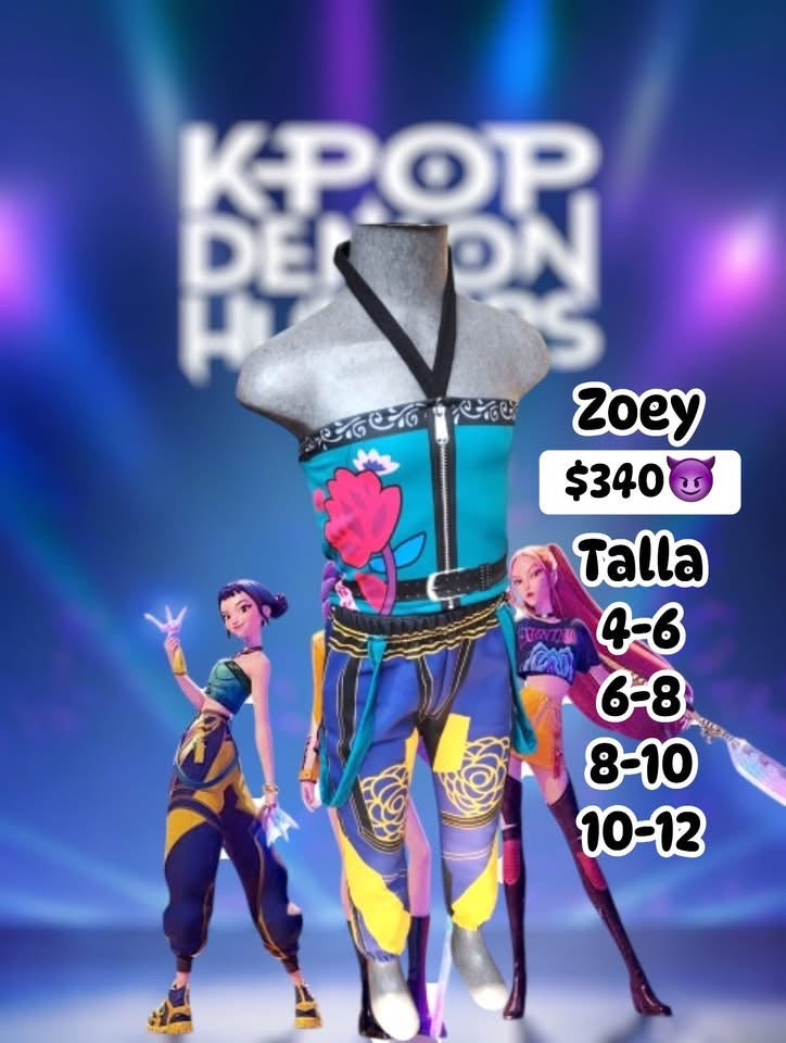 Disfraz ZOEY K pop
