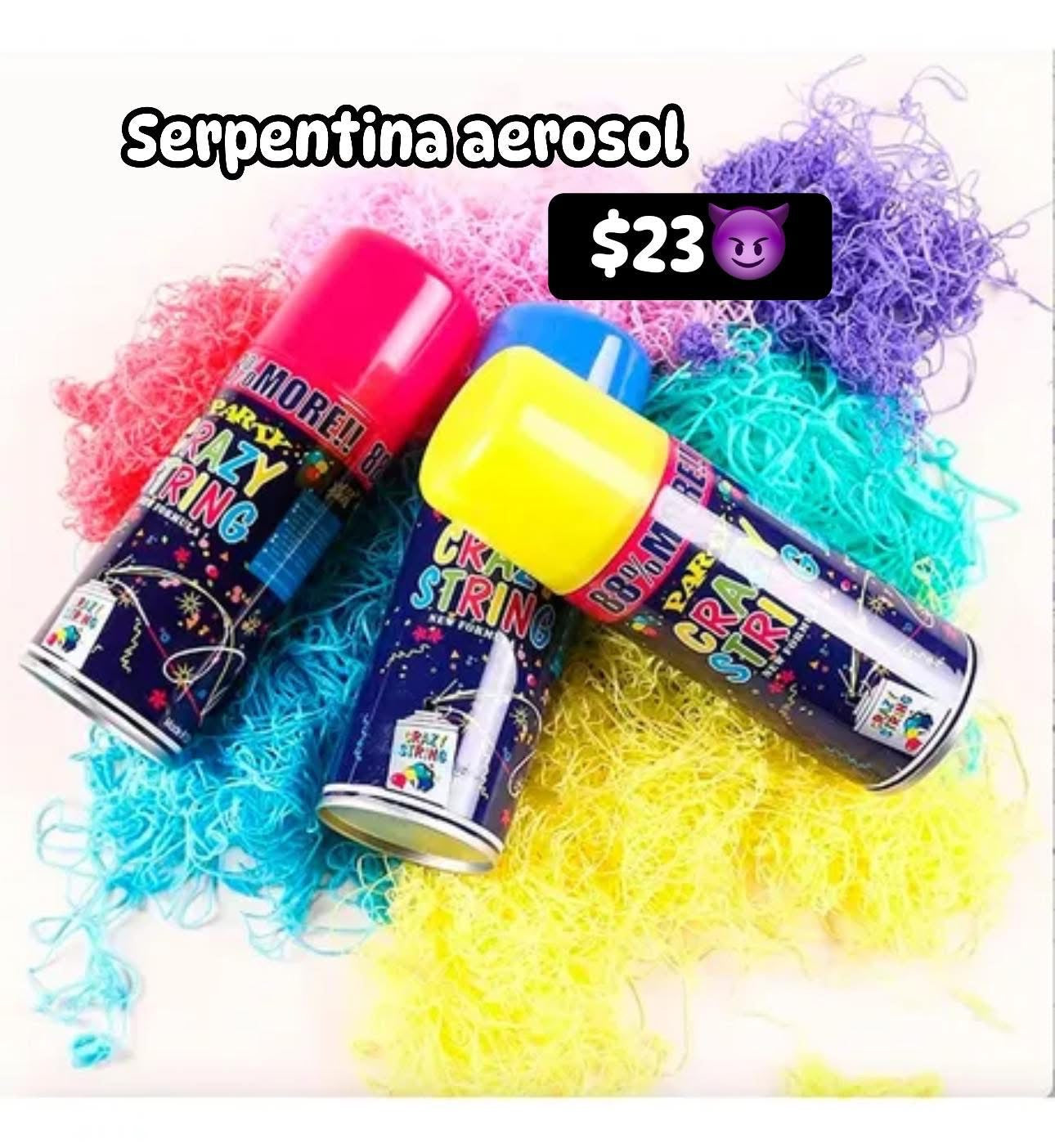 Serpentina aerosol