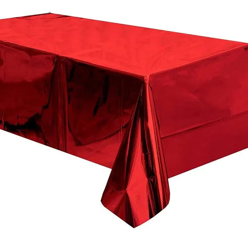mantel metalico rojo