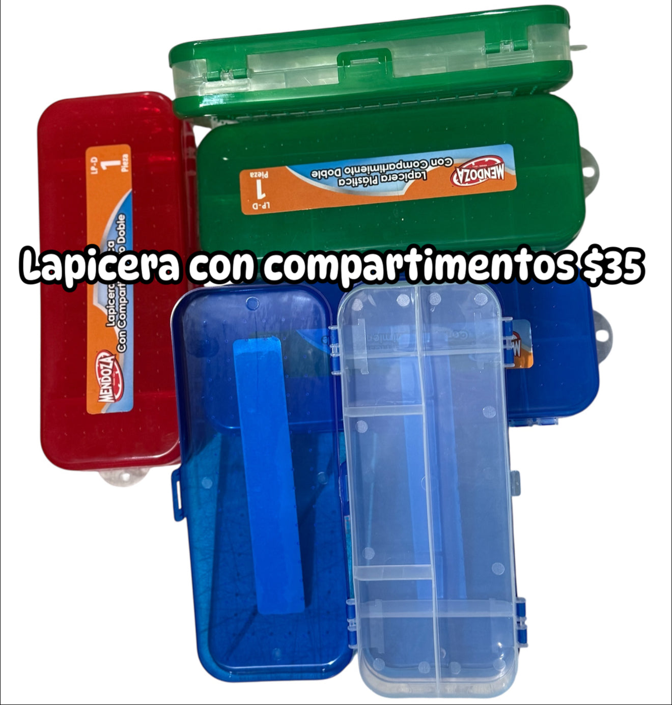 Lapicera compartimentos