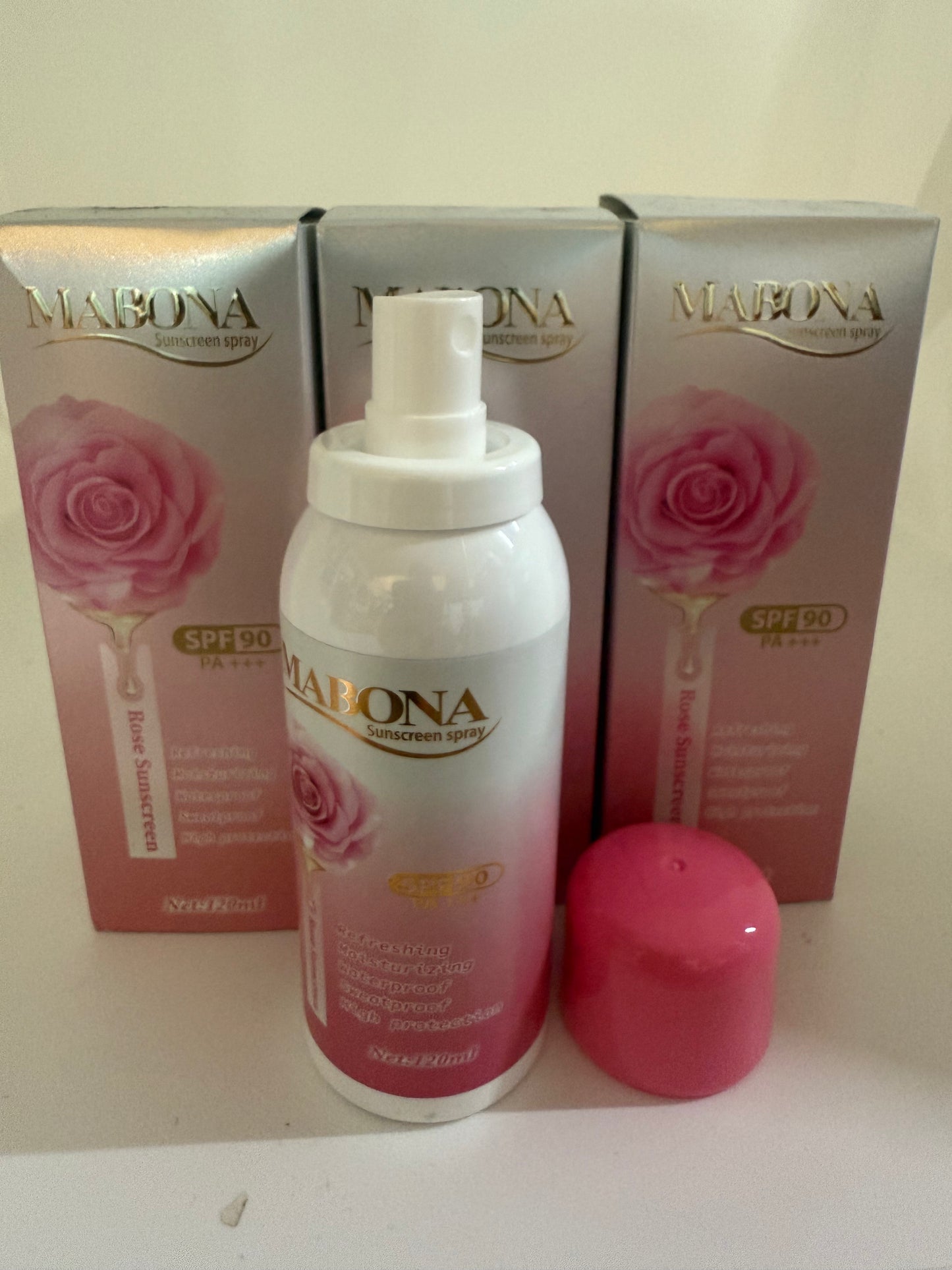 Bloqueador solar en spray mabona