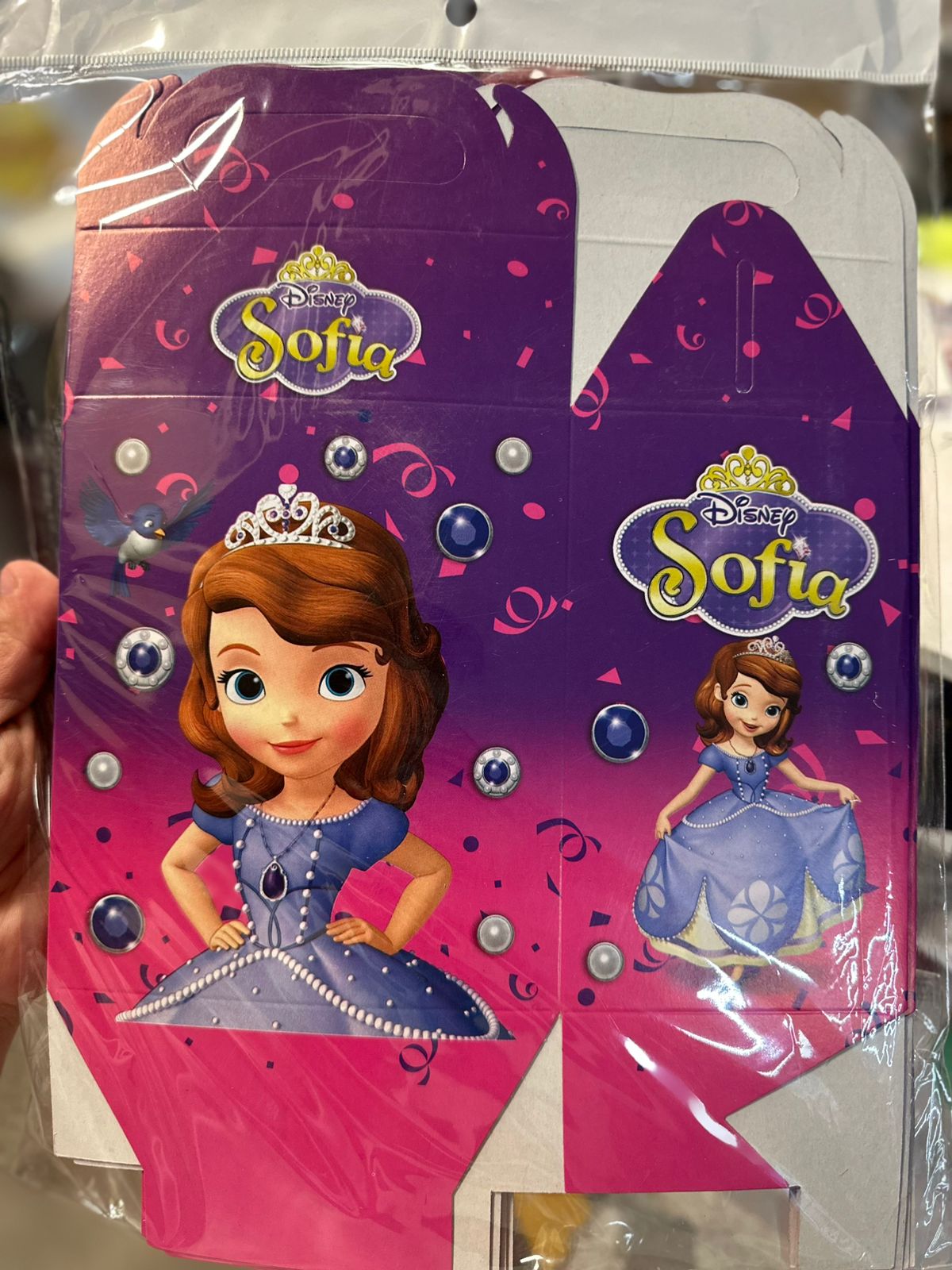 Caja dulcero 10 cajitas sofia