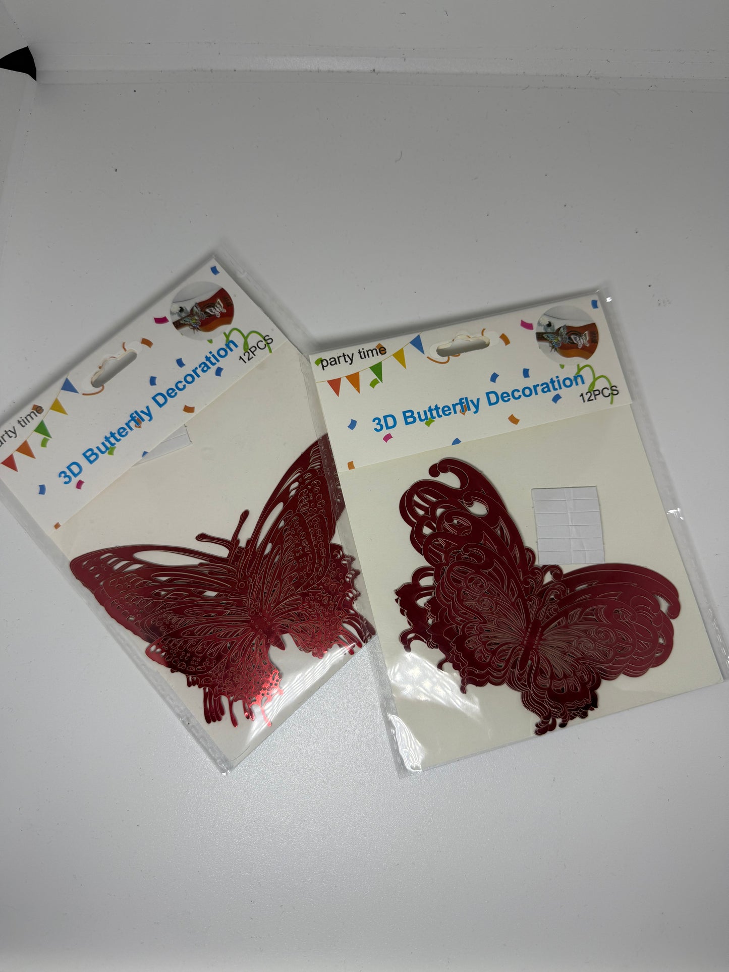 Mariposa 3D ROJO
