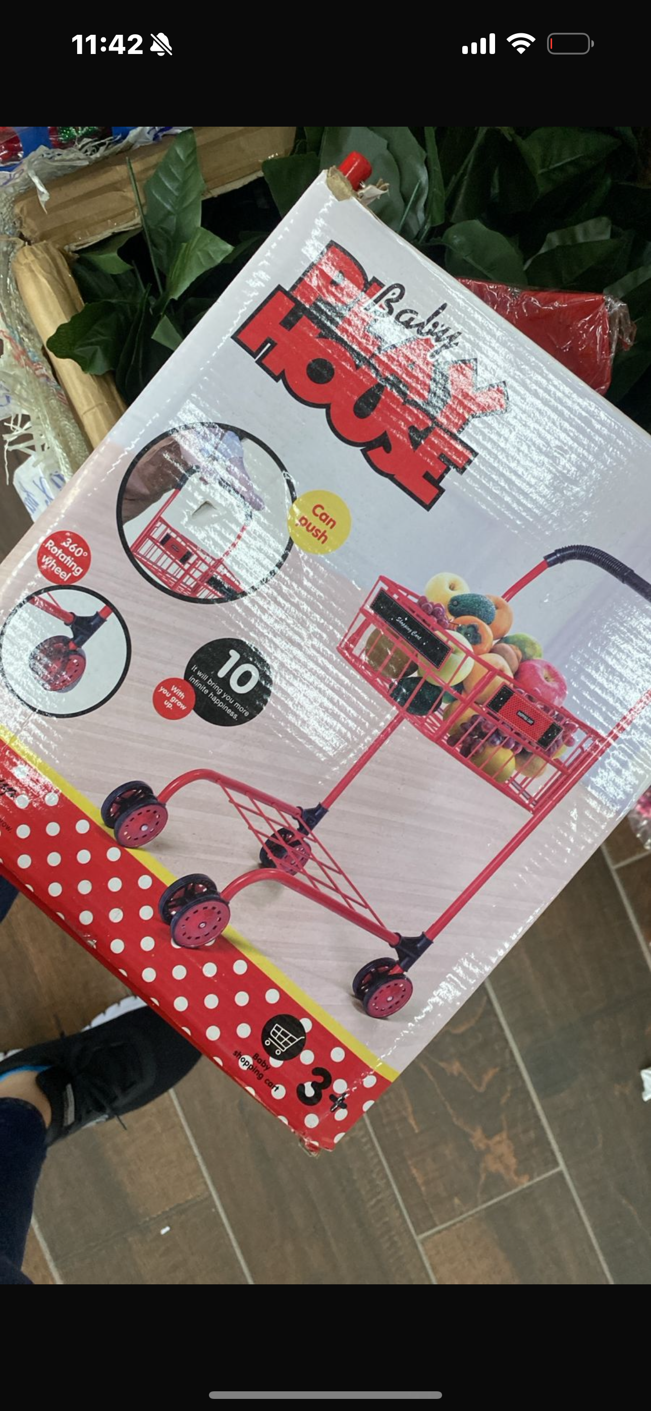 Carrito supermercado Mickey mouse