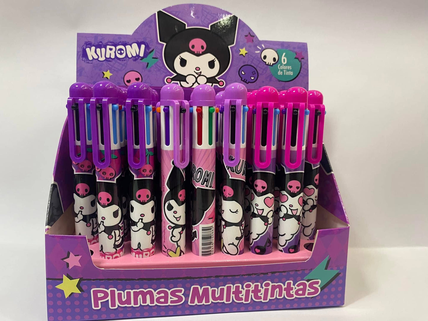 Pluma multitintas kuromi