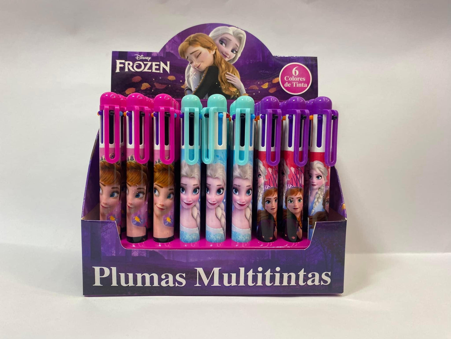 Pluma multitintas frozen