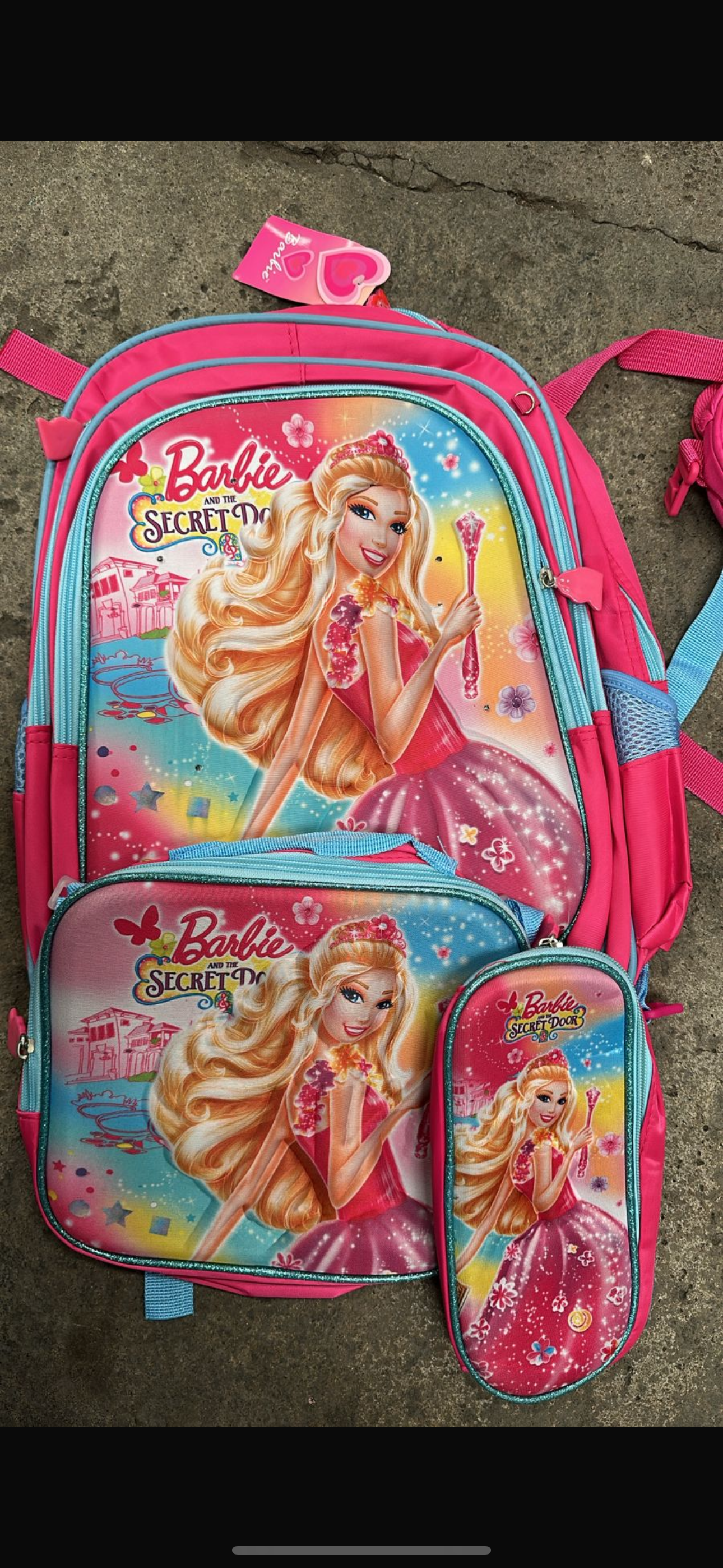 MOCHILA TRIPLE PRIMARIA Barbie