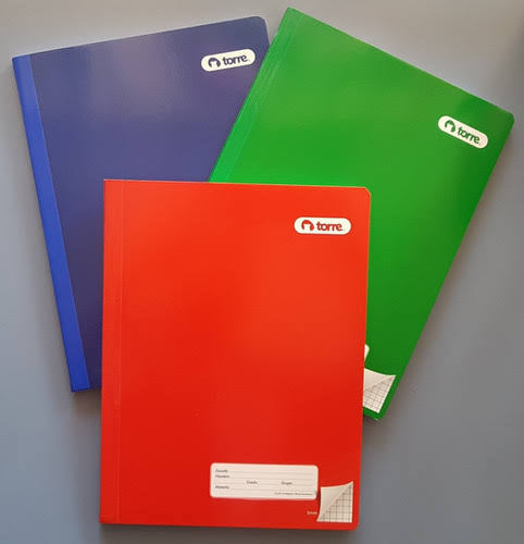 LIBRETA PROFESIONAL COSIDA CUADRO GRANDE MARCA TORRE