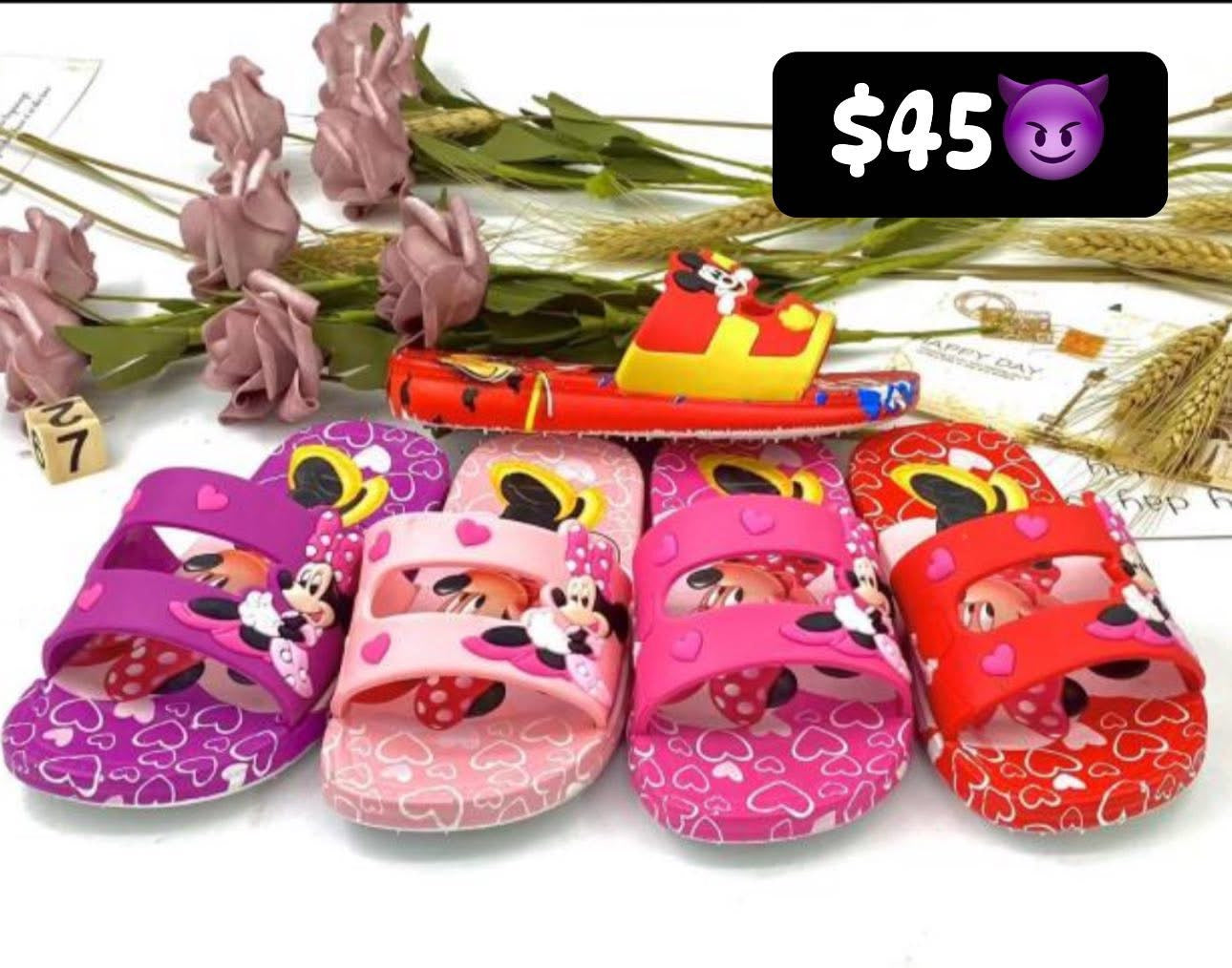 SANDALIA MINNIE MOUSE INFANTIL