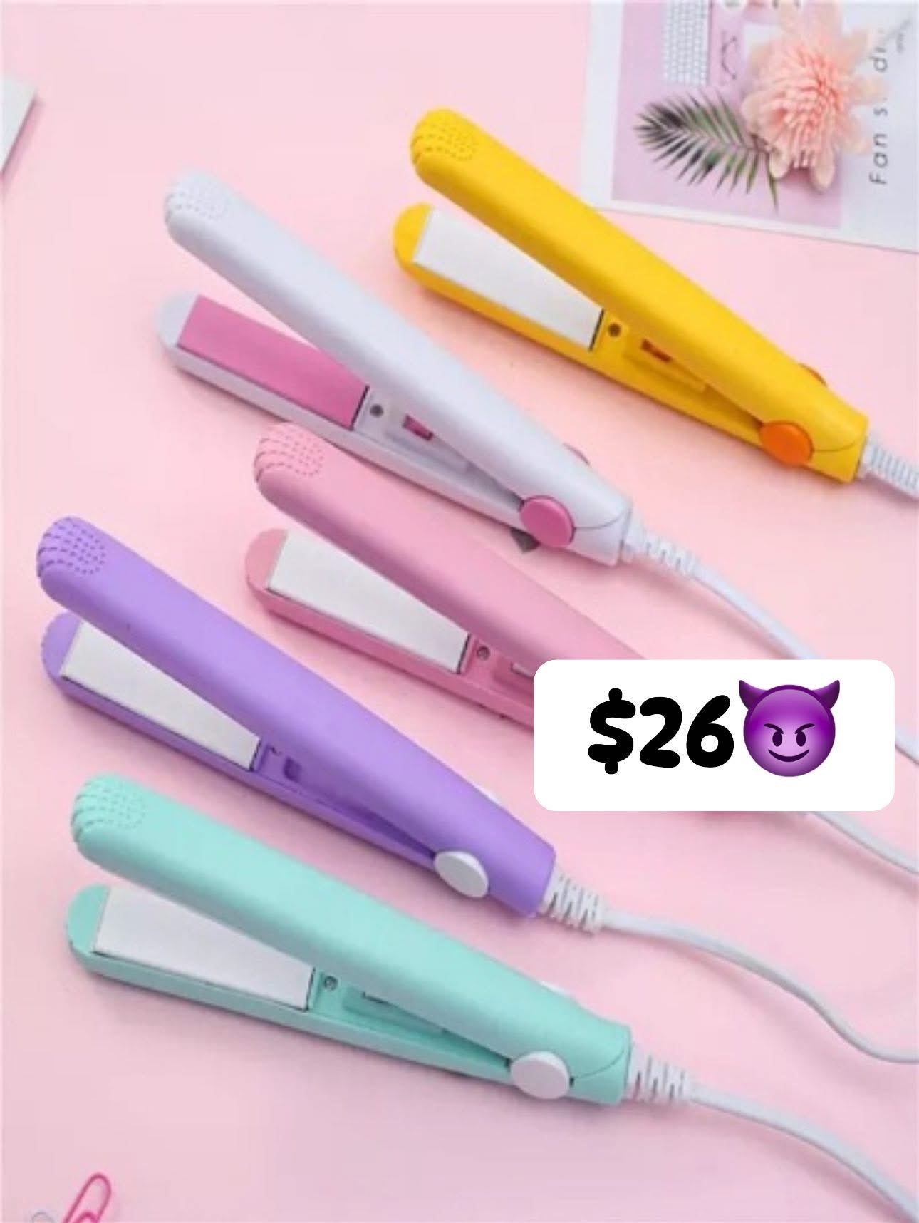 MINI PLANCHA CABELLO