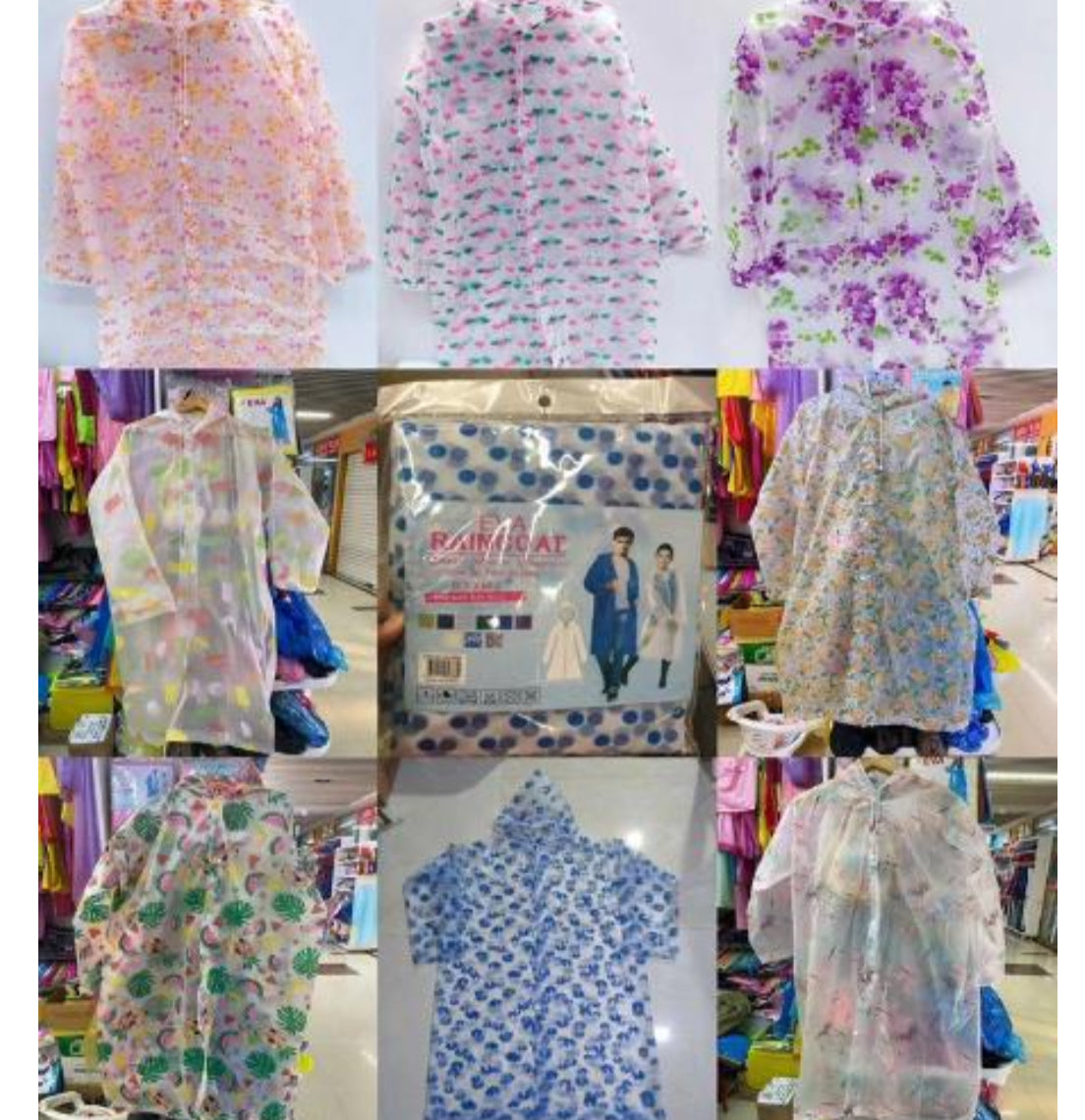 IMPERMEABLE ADULTO CON DISEÑO