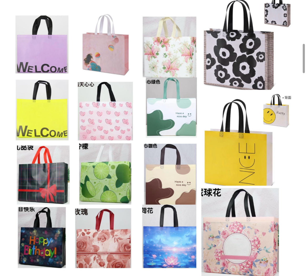 BOLSA ECOLOGICA CON DISEÑO