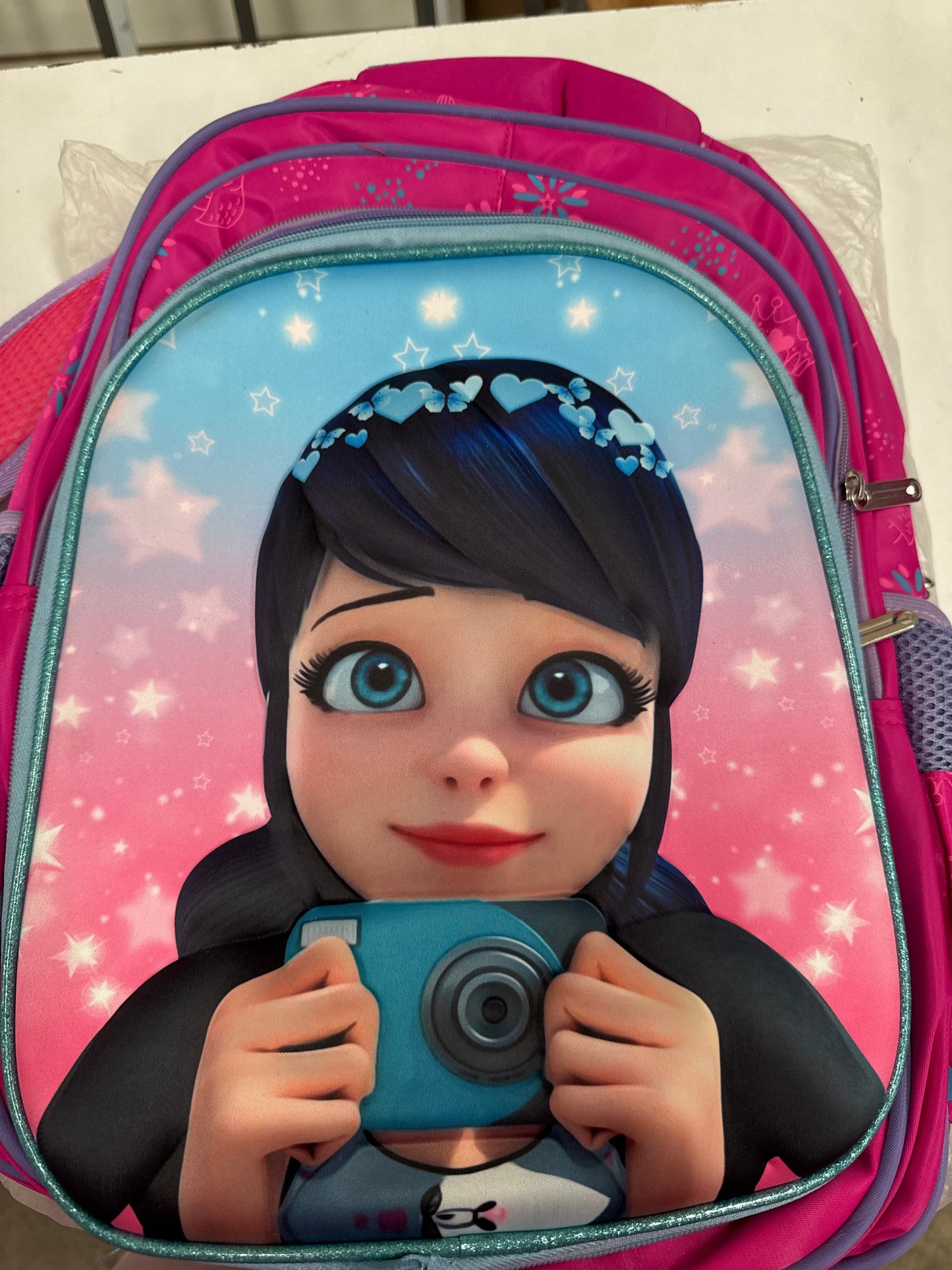 MOCHILA PRIMARIA LADY BUG