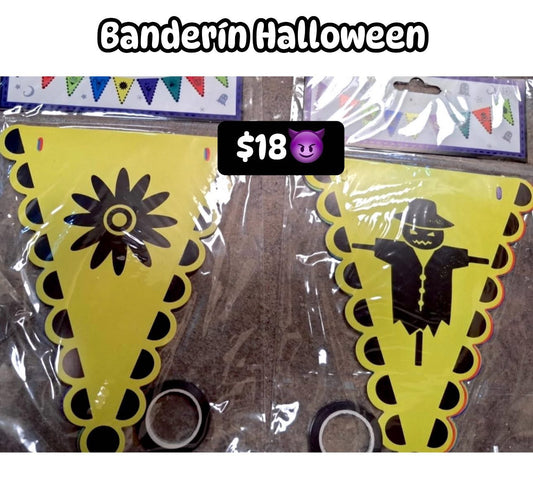 Banderín Halloween