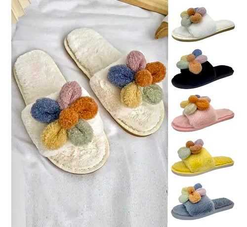 Pantufla flor