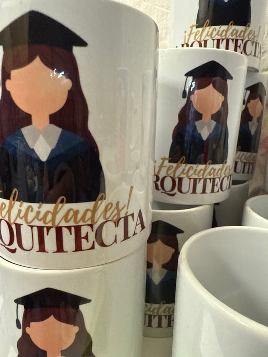 Taza graduacion arquitecta