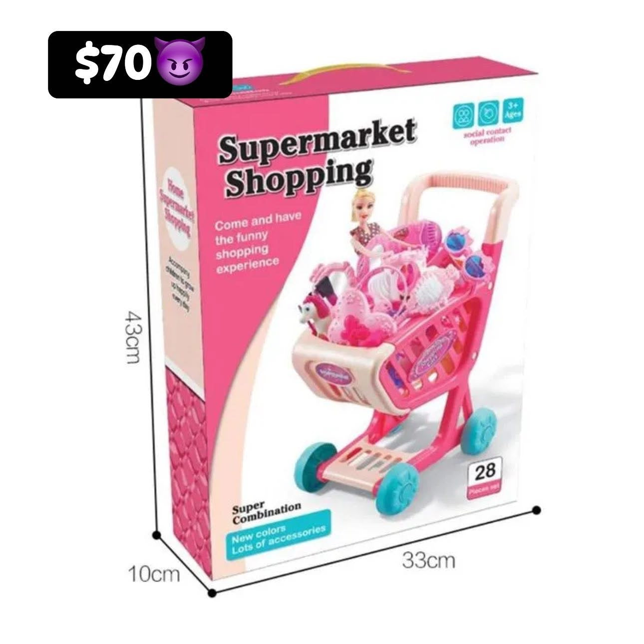 Carrito supermercado