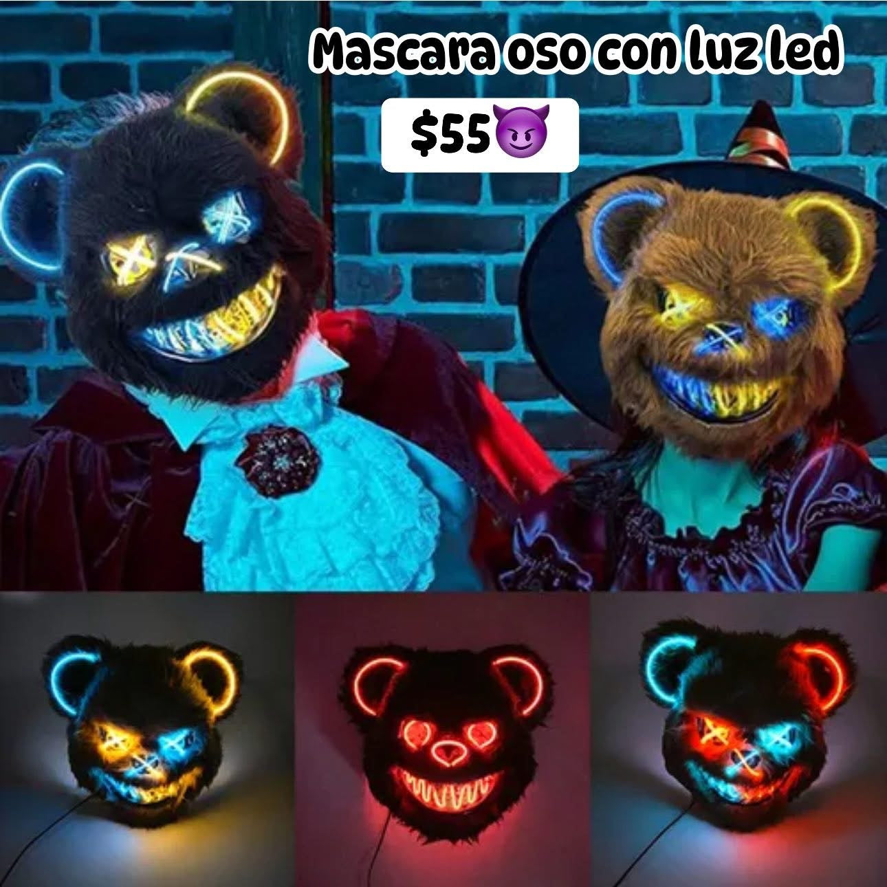 Mascara oso led