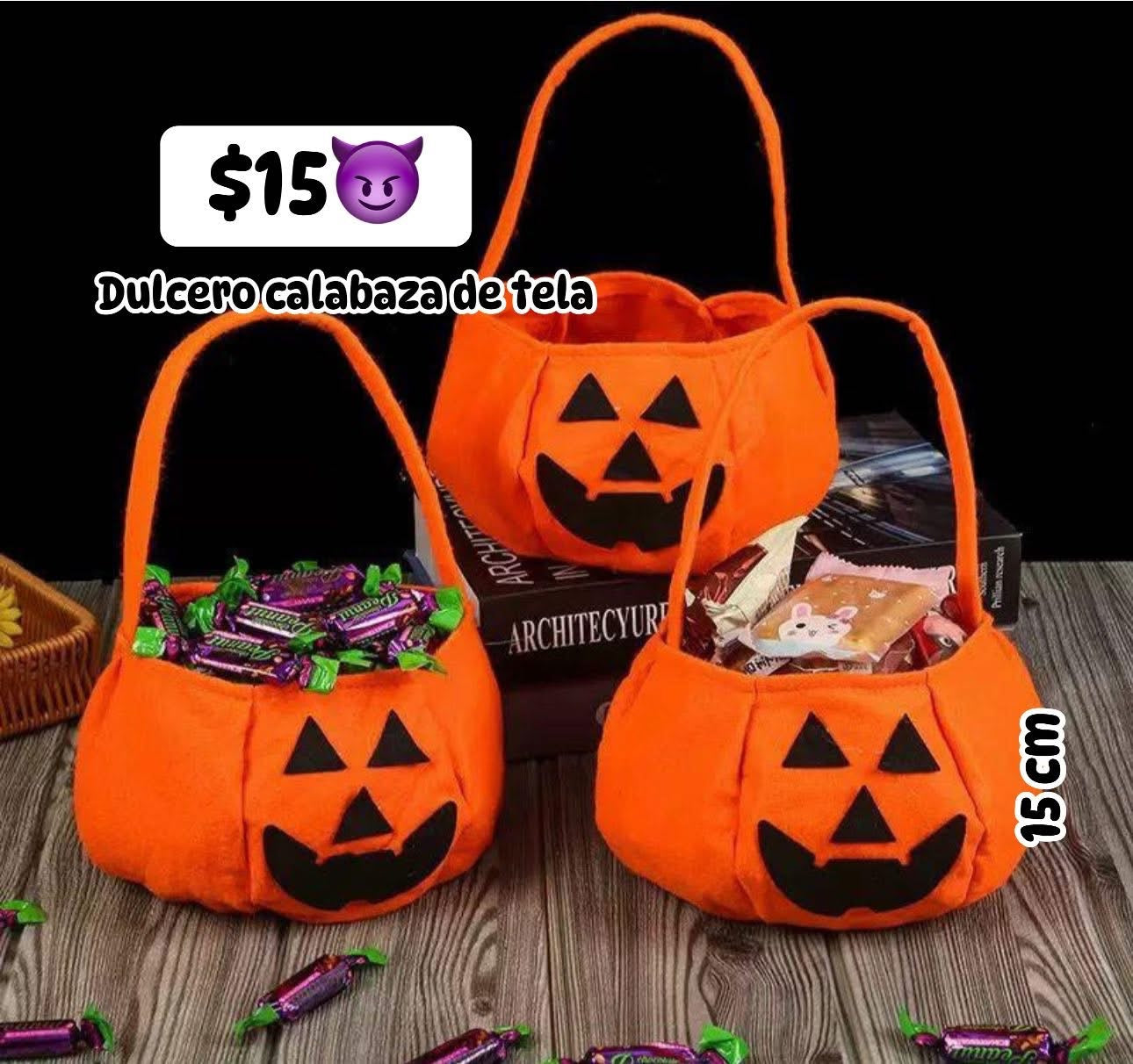 Dulcero calabaza tela