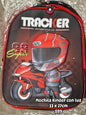 Mochila kinder 33x27cm moto tracker