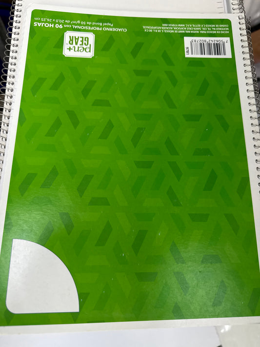Libreta profesional espiral DIBUJO