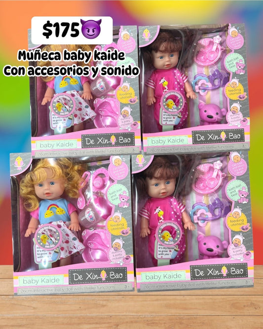 Muñeca baby kaide