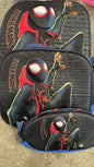 MOCHILA TRIPLE PREESCOLAR SPIDERMAN NEGRO