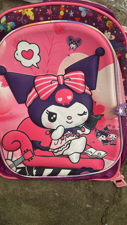 Mochila primaria kuromi