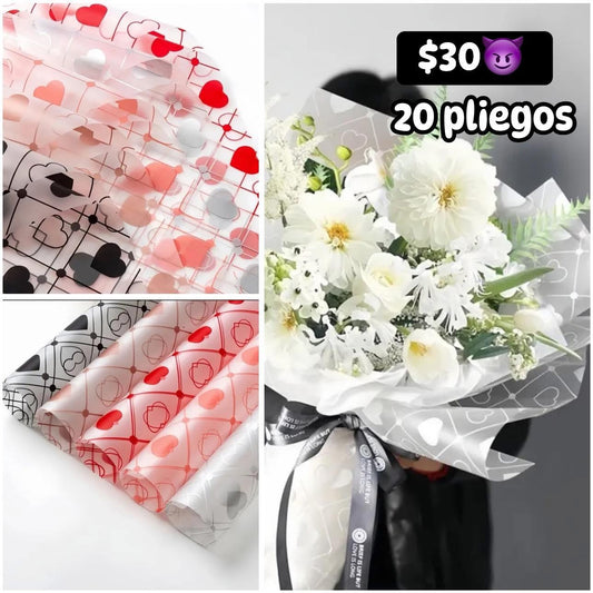 Papel coreano san Valentín