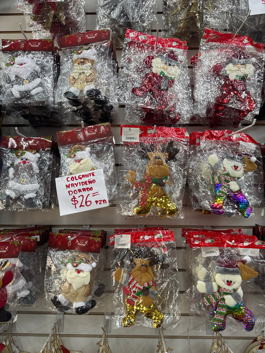 Colgante adorno navideño