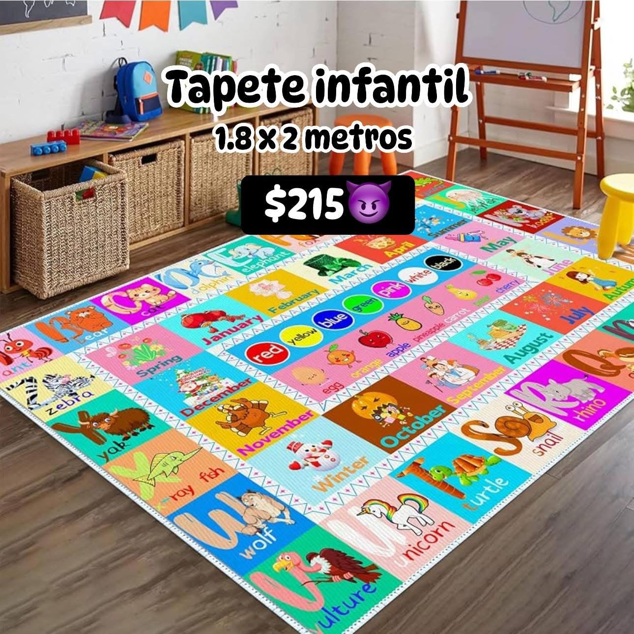 Tapete infantil