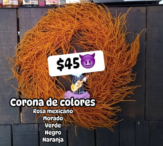 Corona seca colores