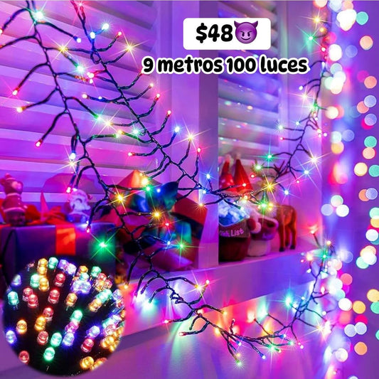 Serie led 100 luces