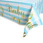 Mantel metálico azul BABY SHOWER