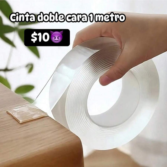 Cinta nano doble cara 1 metro