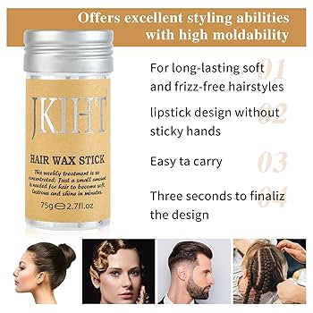 Cera en barra para cabello