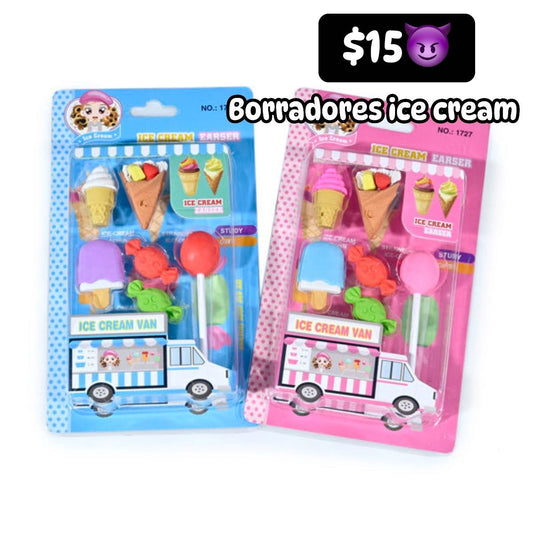 Borradores helado ice cream