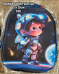 Mochila kinder 33x27cm astronauta 1