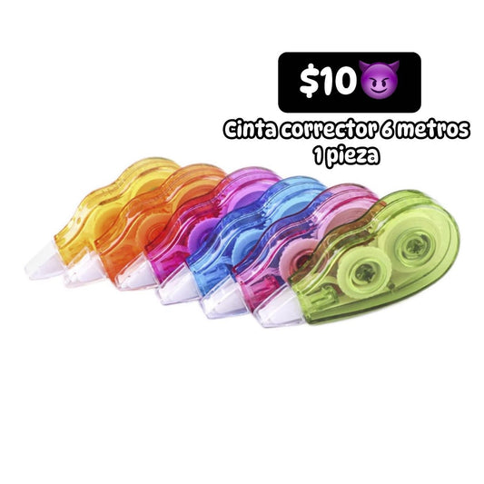 Cinta corrector 6 metros