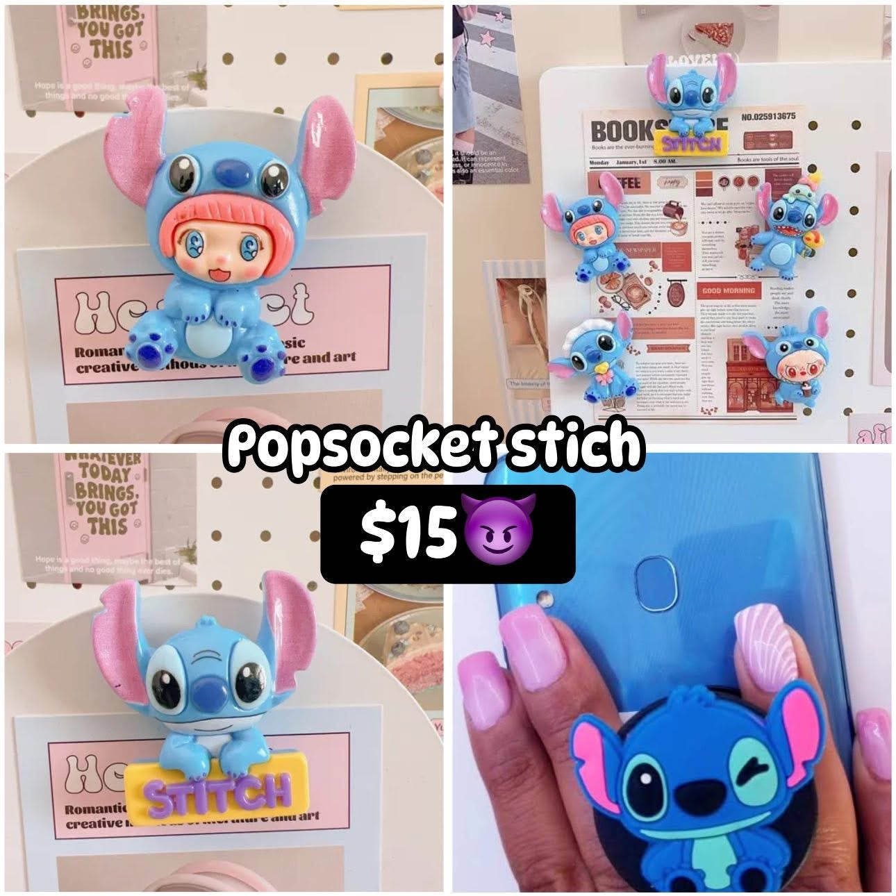 Popsocket stich